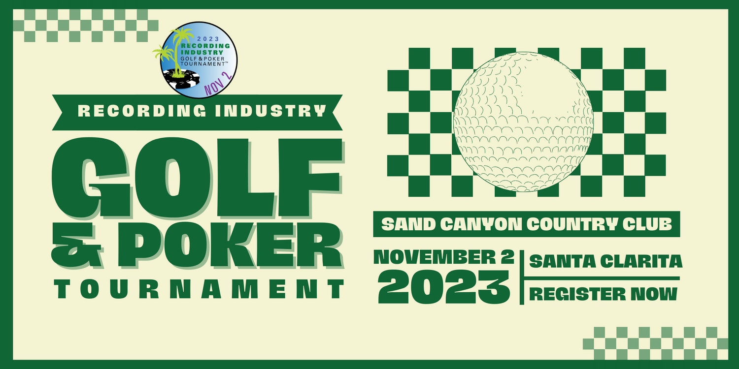 2023 Recording Industry Golf Tournament™ (and poker...)
