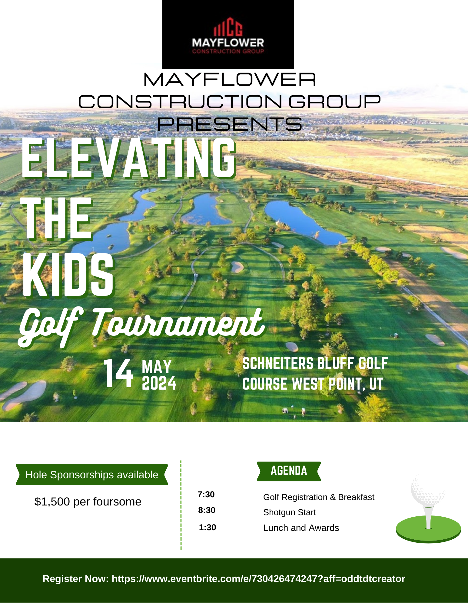Mayflower Construction Presents Elevating the Kids Charity Golf Tournament