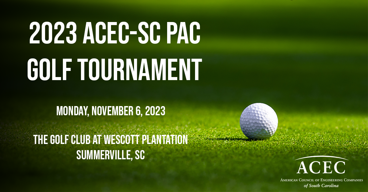 2023 ACEC-SC PAC Golf Tournament Sponsorships