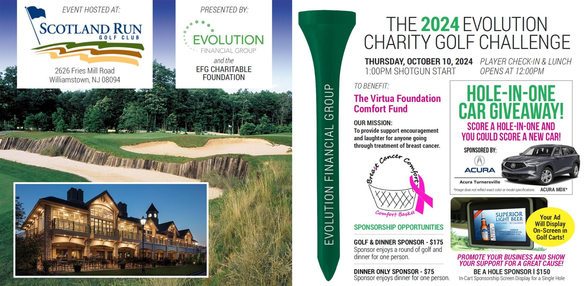 The 2024 Evolution Charity Golf Challenge Find Golf